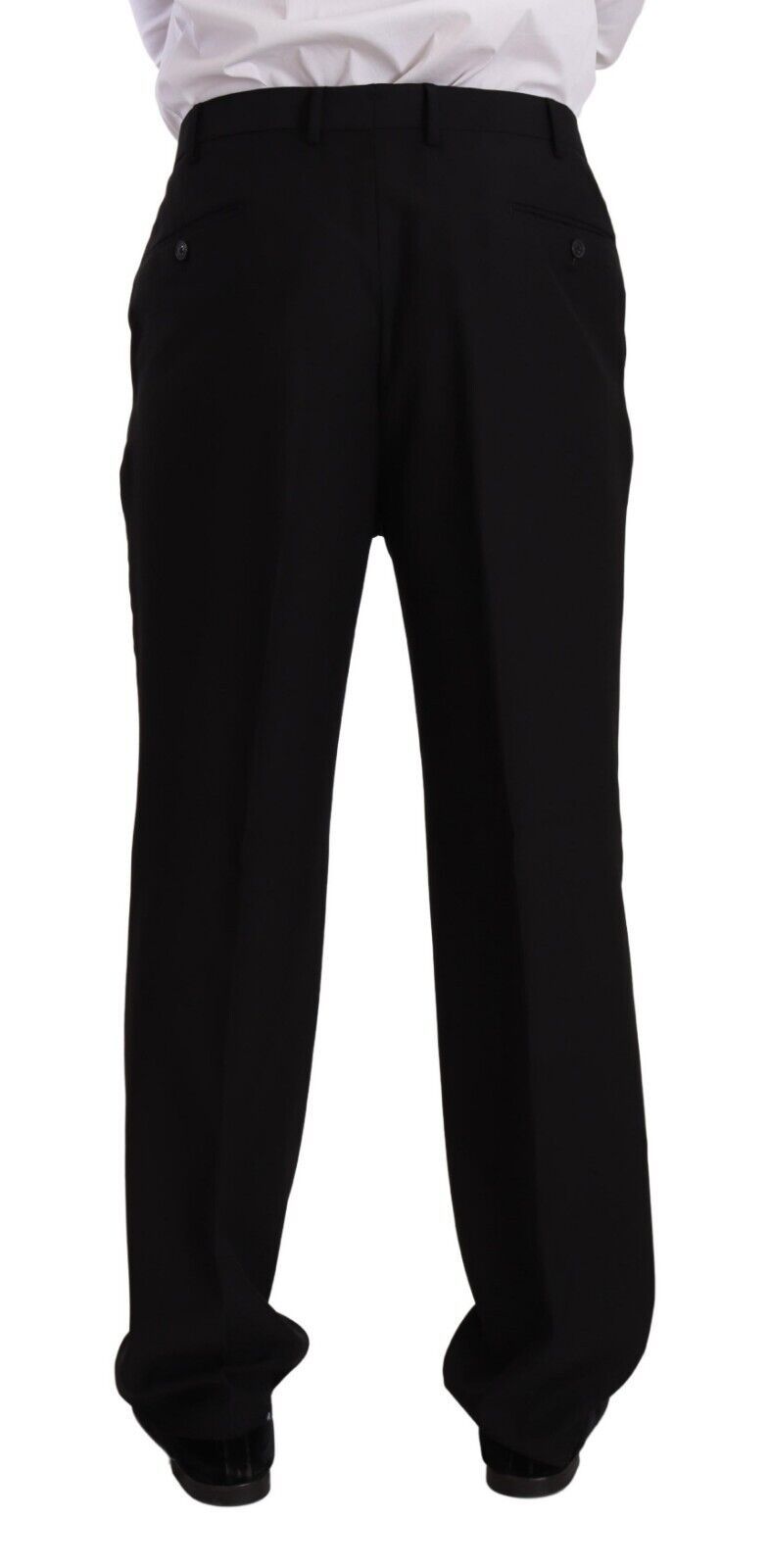 Ensemble élégant costume noir deux pièces Domenico Tagliente