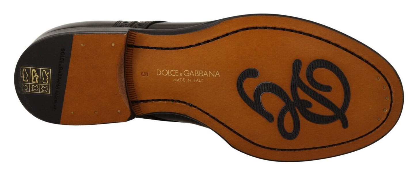 Chaussures habillées élégantes à bout golf Dolce & Gabbana