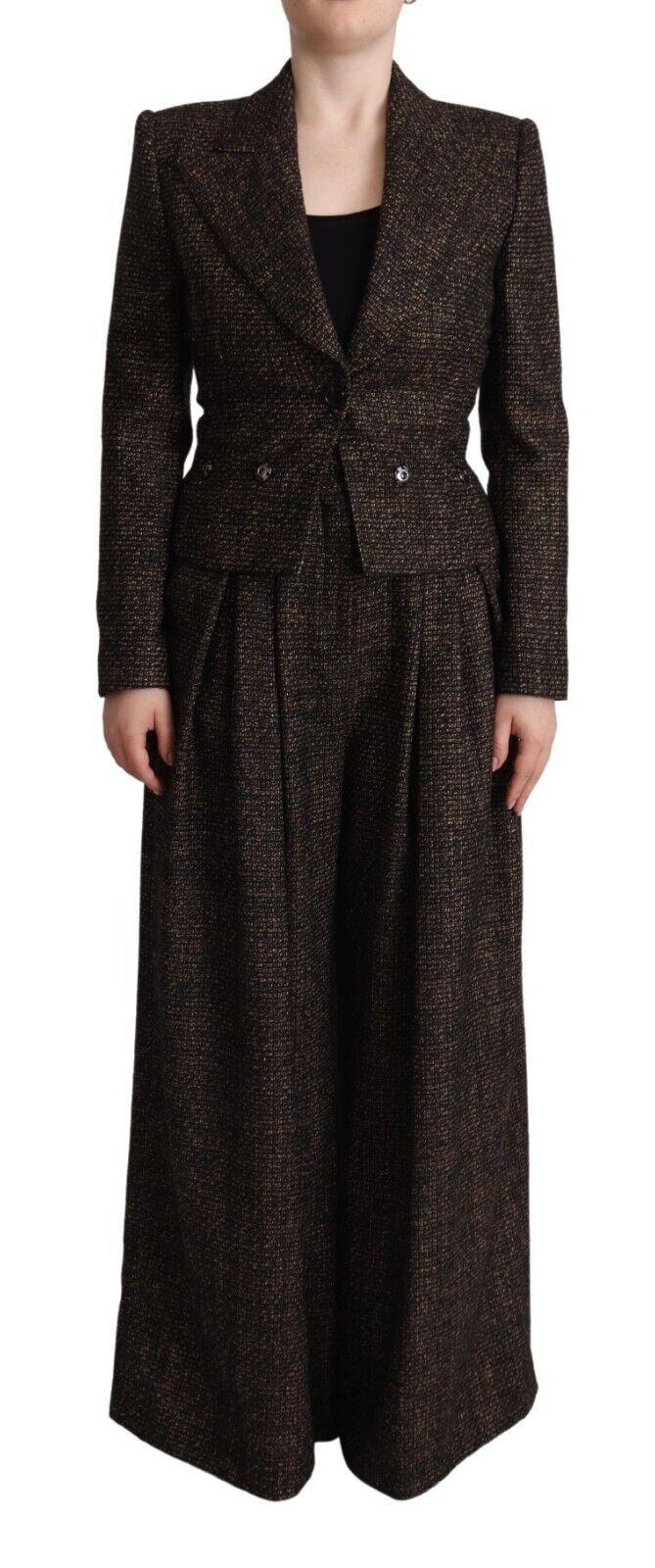 Ensemble costume chic en laine mélangée Dolce & Gabbana