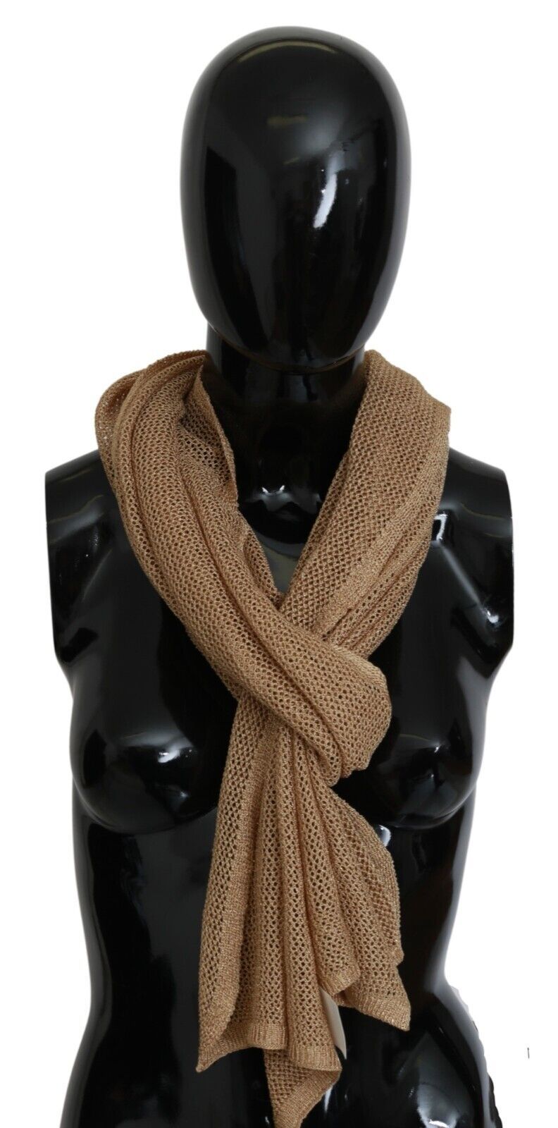 Écharpe châle marron élégante pour homme GF Ferre