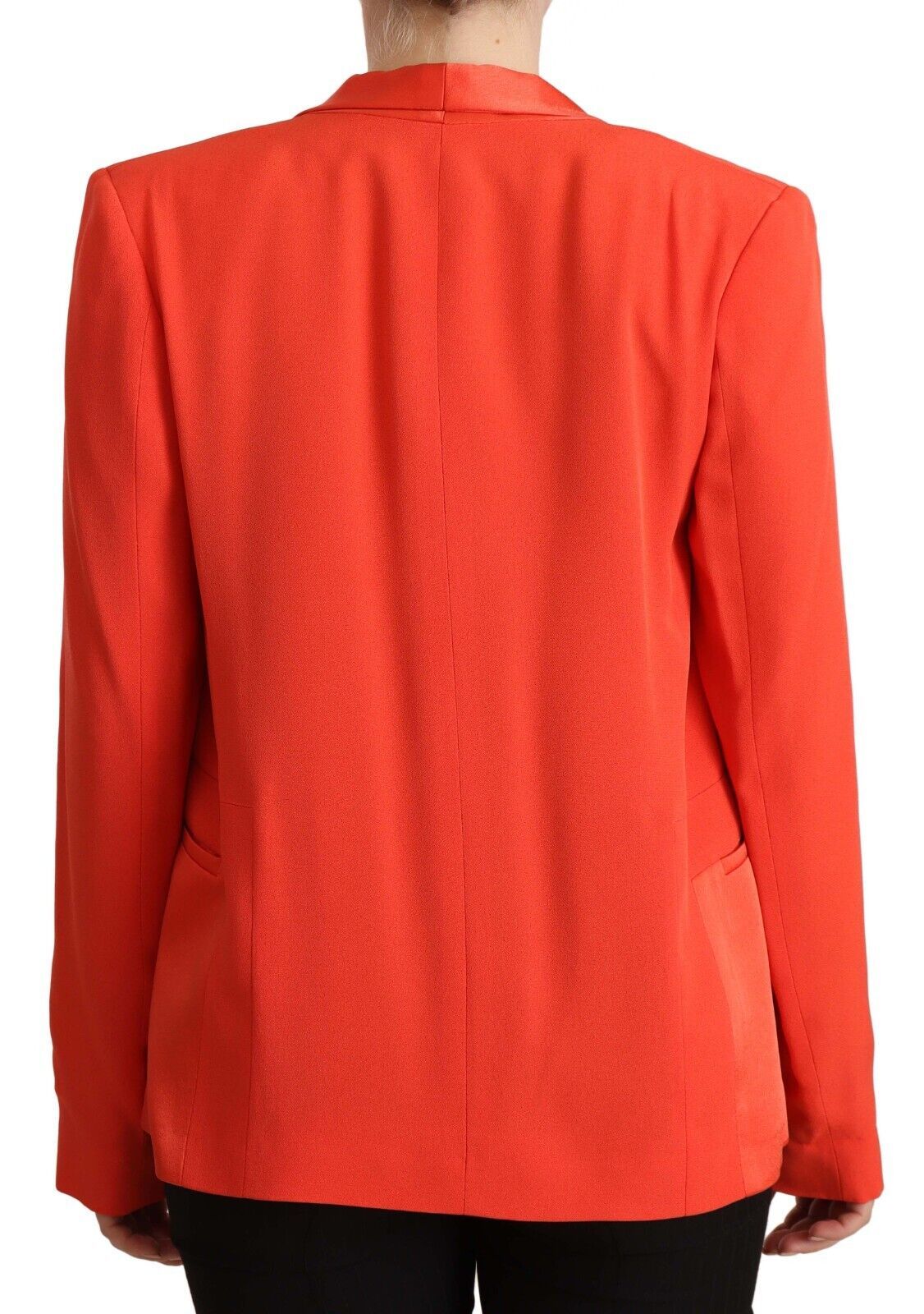 CO|TE Élégant manteau orange à manches longues