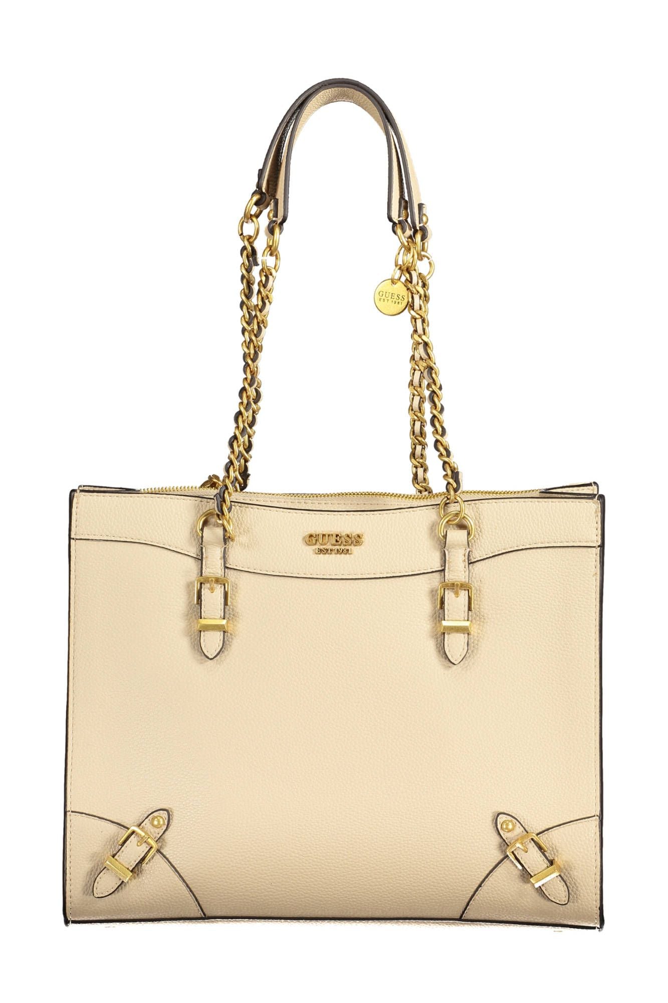 Sac à main Guess Jeans beige en polyéthylène pour femme
