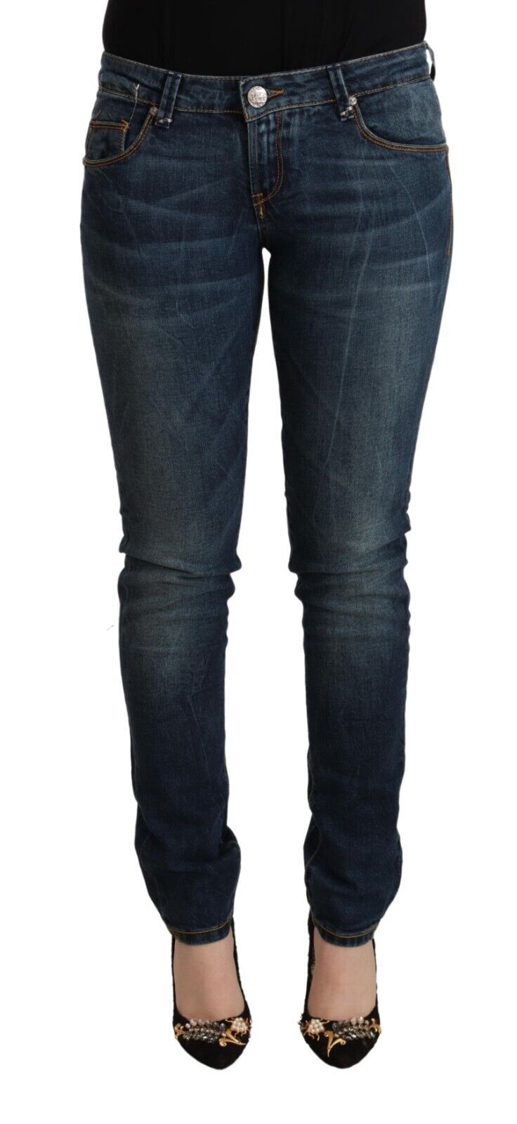 Jean skinny taille basse coupe slim Eight Chic