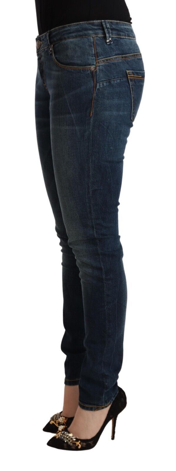 Jean skinny taille basse coupe slim Eight Chic