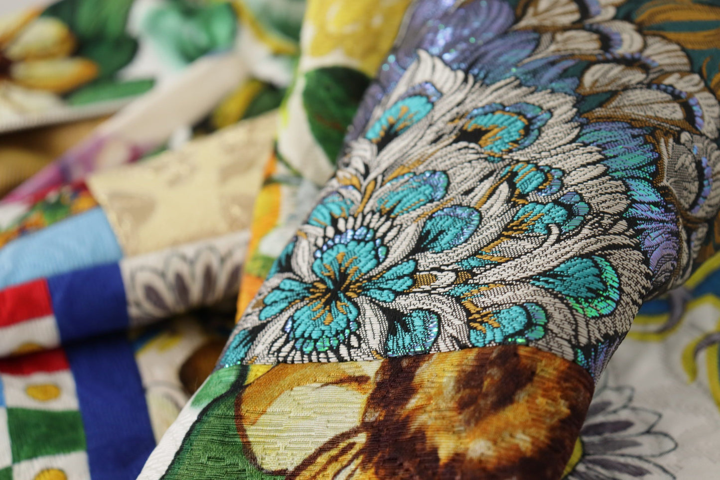 Jupe longue taille haute Dolce & Gabbana à motifs siciliens
