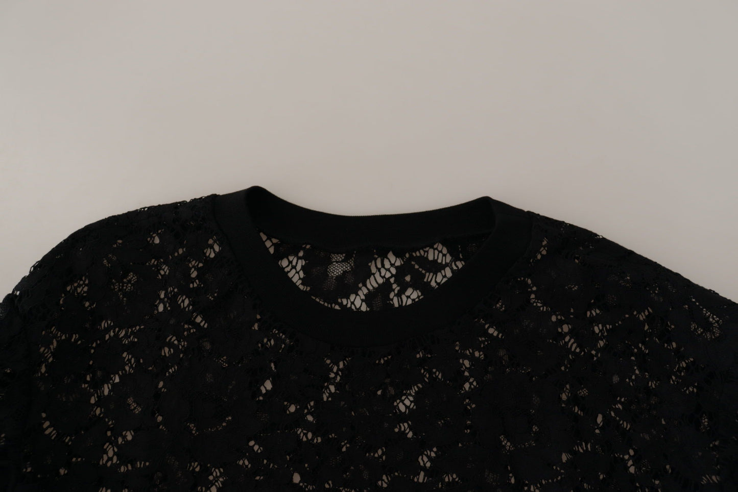 Dolce & Gabbana - Chemisier noir élégant à manches longues