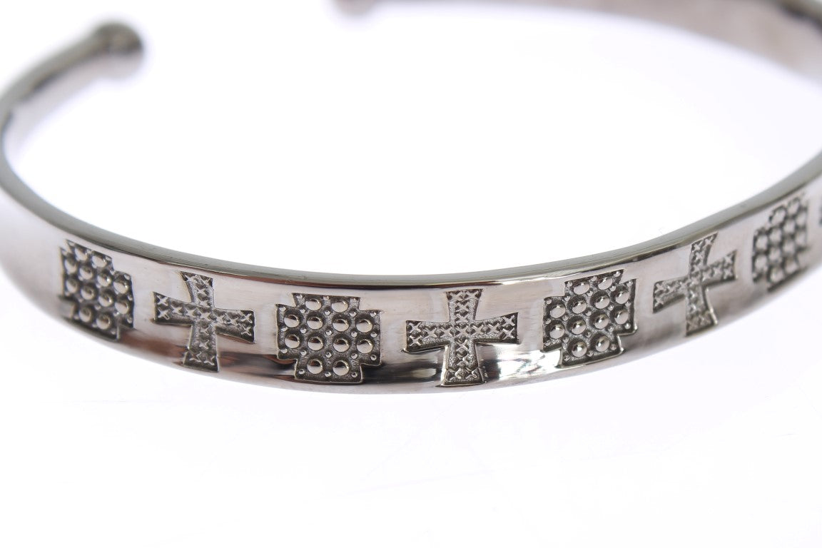 Bracelet élégant en argent rhodié Nialaya