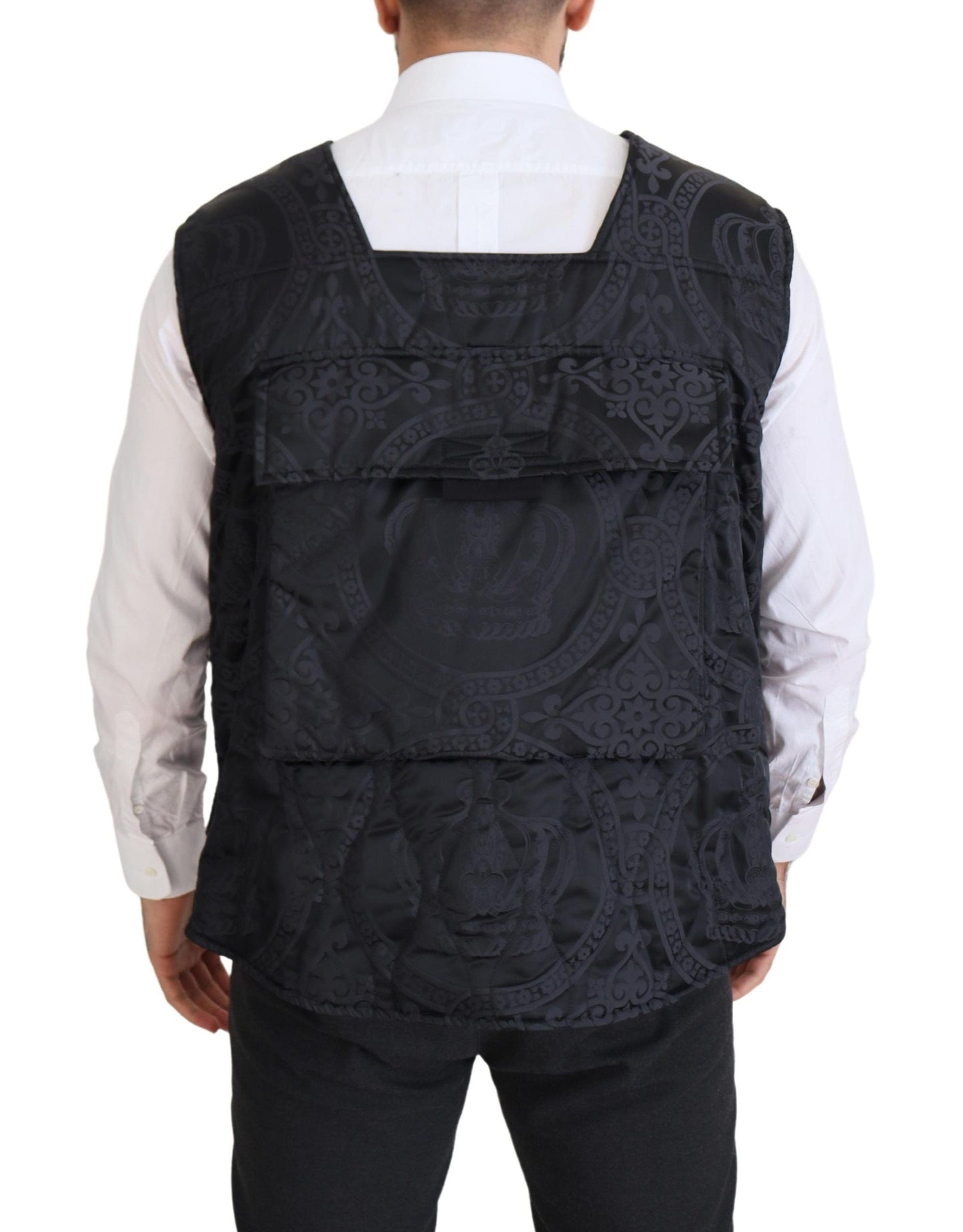 Dolce & Gabbana - Veste sans manches élégante en noir
