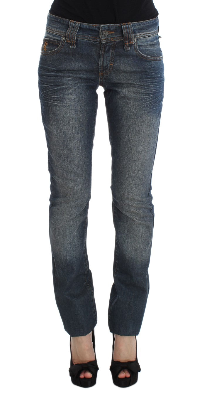 Jean slim bleu chic John Galliano