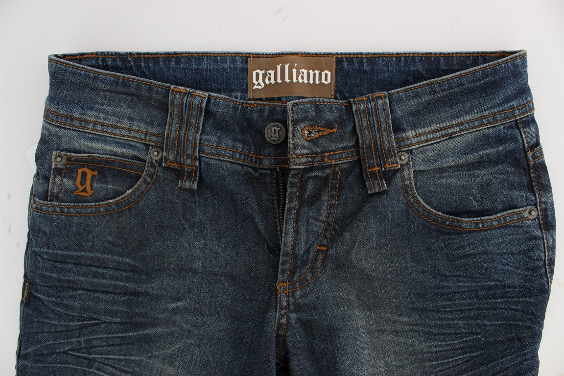 Jean slim bleu chic John Galliano
