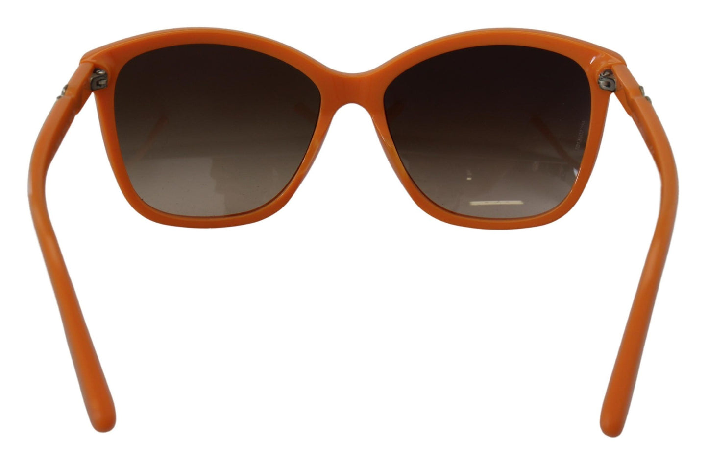 Lunettes de soleil rondes orange chic Dolce & Gabbana pour femme