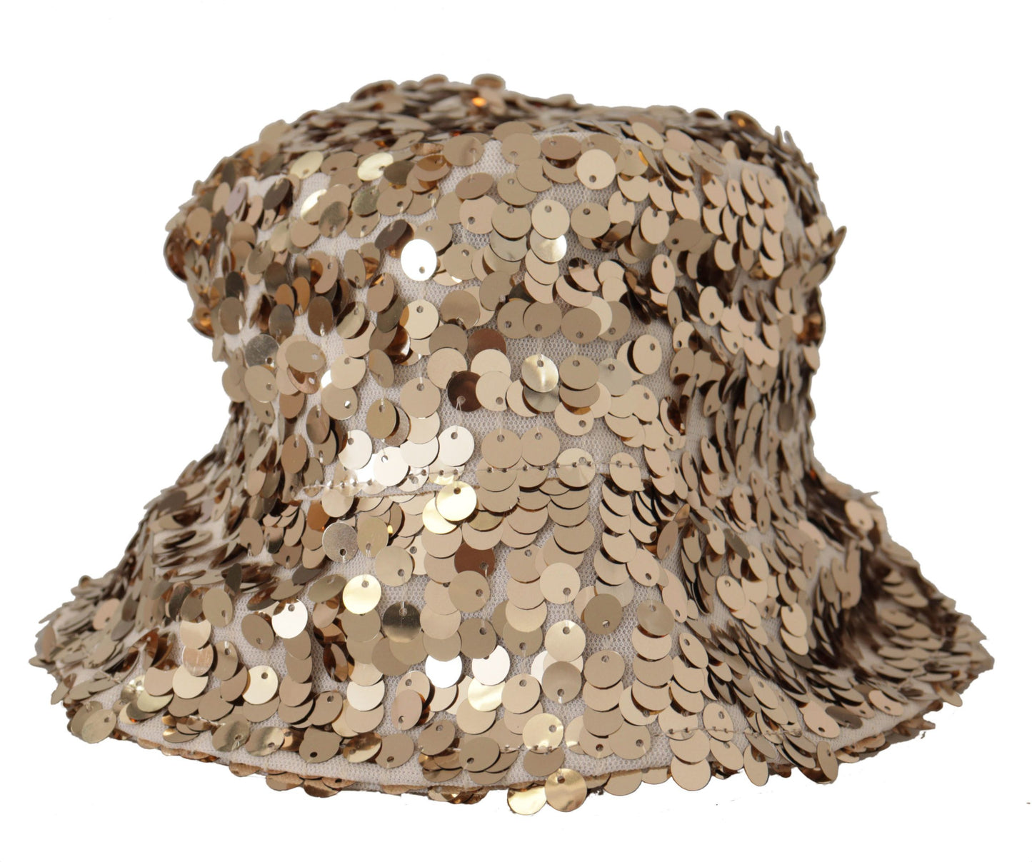 Dolce & Gabbana Élégant Bob à Paillettes Dorées