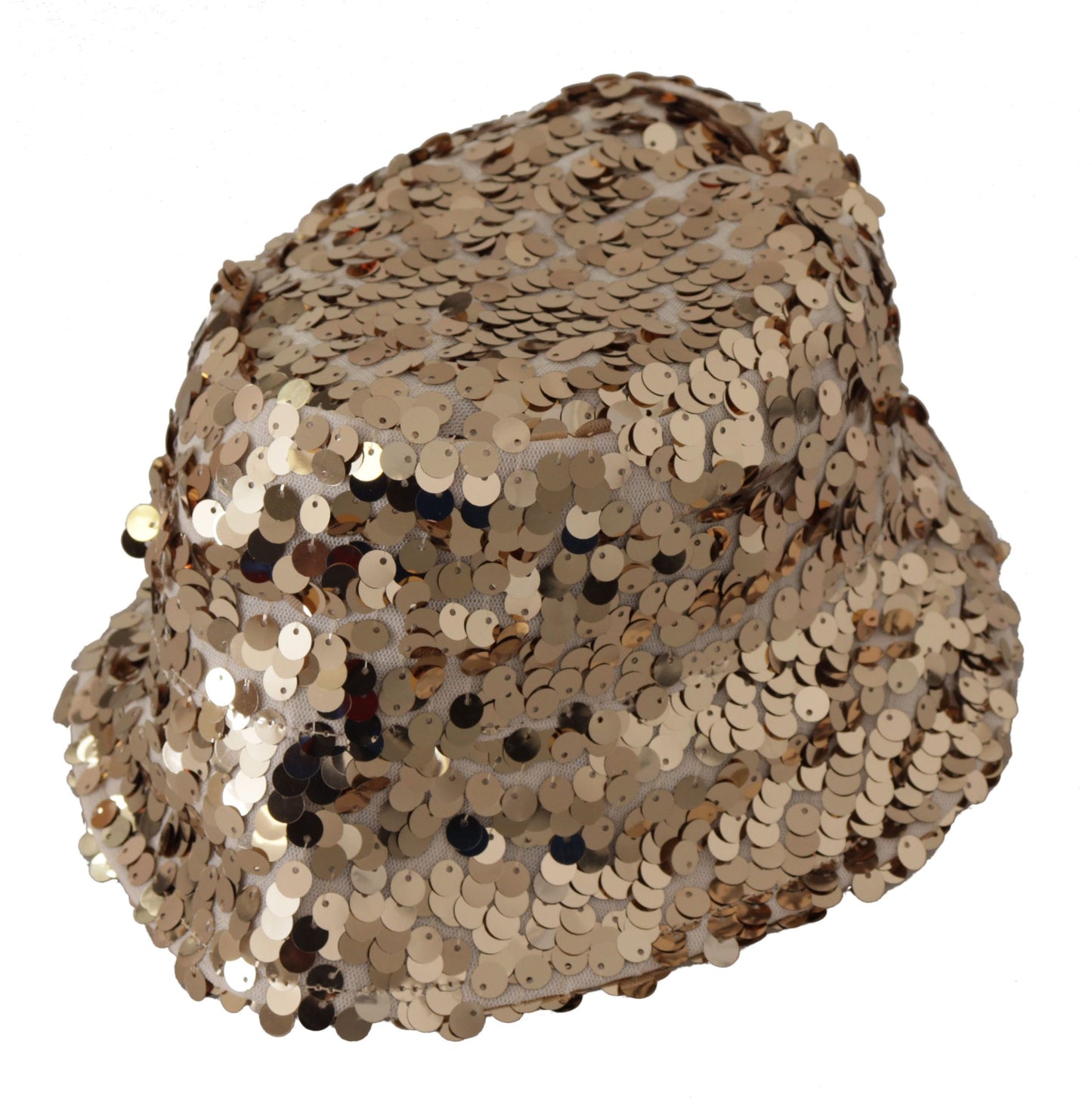 Dolce & Gabbana Élégant Bob à Paillettes Dorées