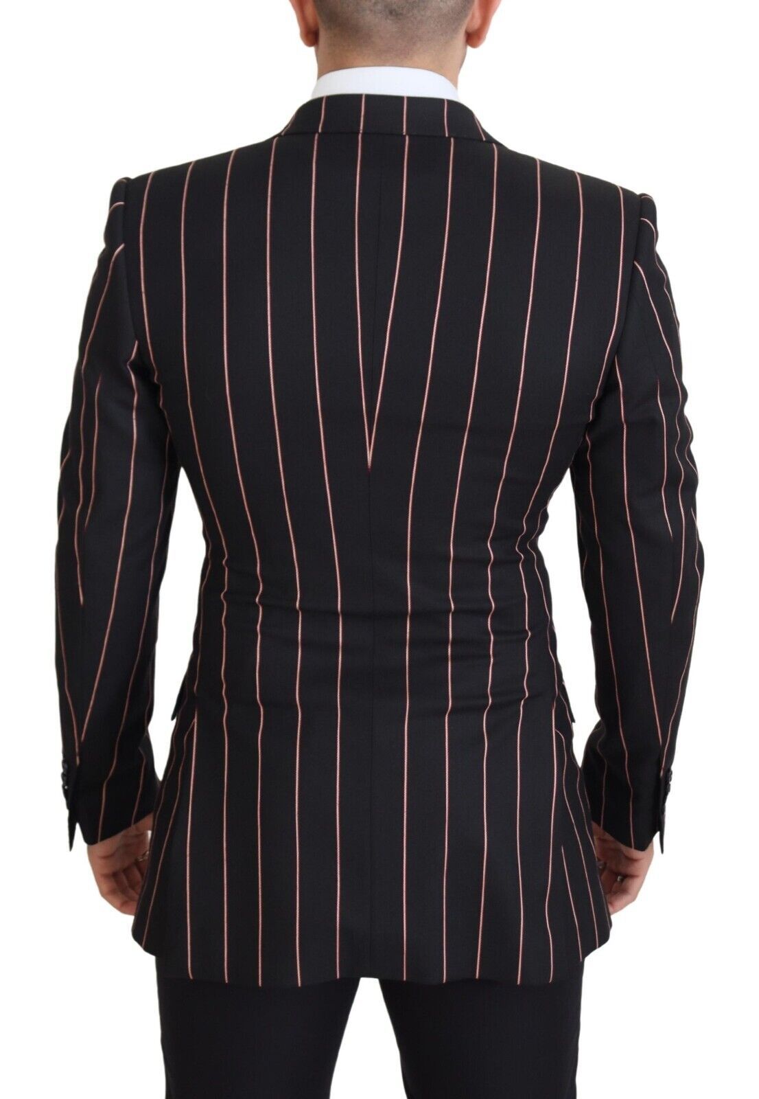 Blazer croisé noir élégant coupe slim Dolce & Gabbana