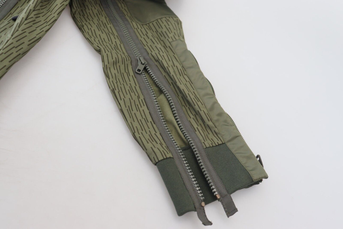 Pantalon élégant en coton mélangé vert Dolce & Gabbana