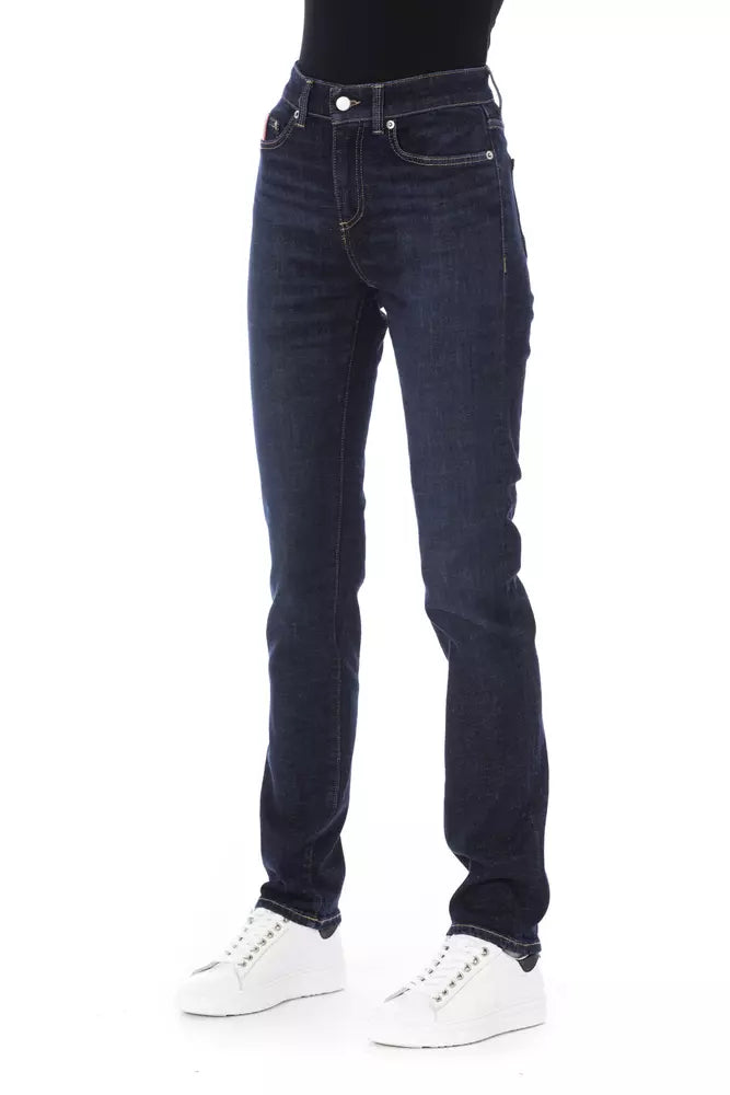 Baldinini Trend Blue Cotton Women's Jeans by Baldinini Trend