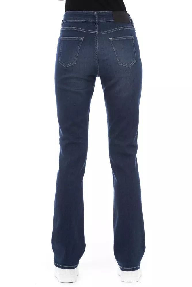 Baldinini Trend Blue Cotton Women Jeans by Baldinini Trend