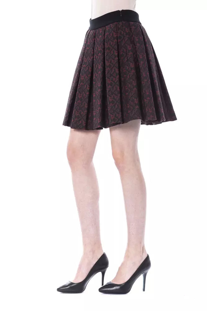 Jupe femme en coton marron BYBLOS