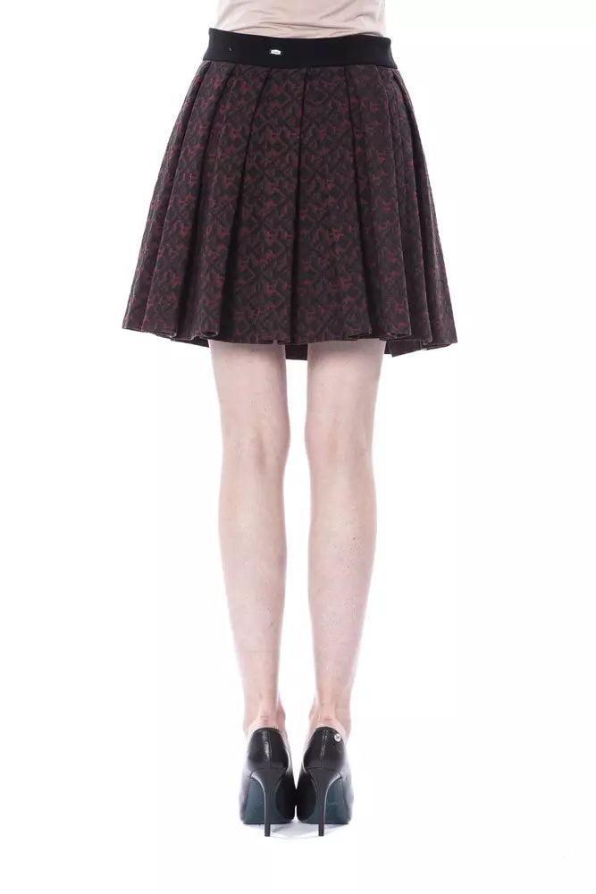 Jupe femme en coton marron BYBLOS