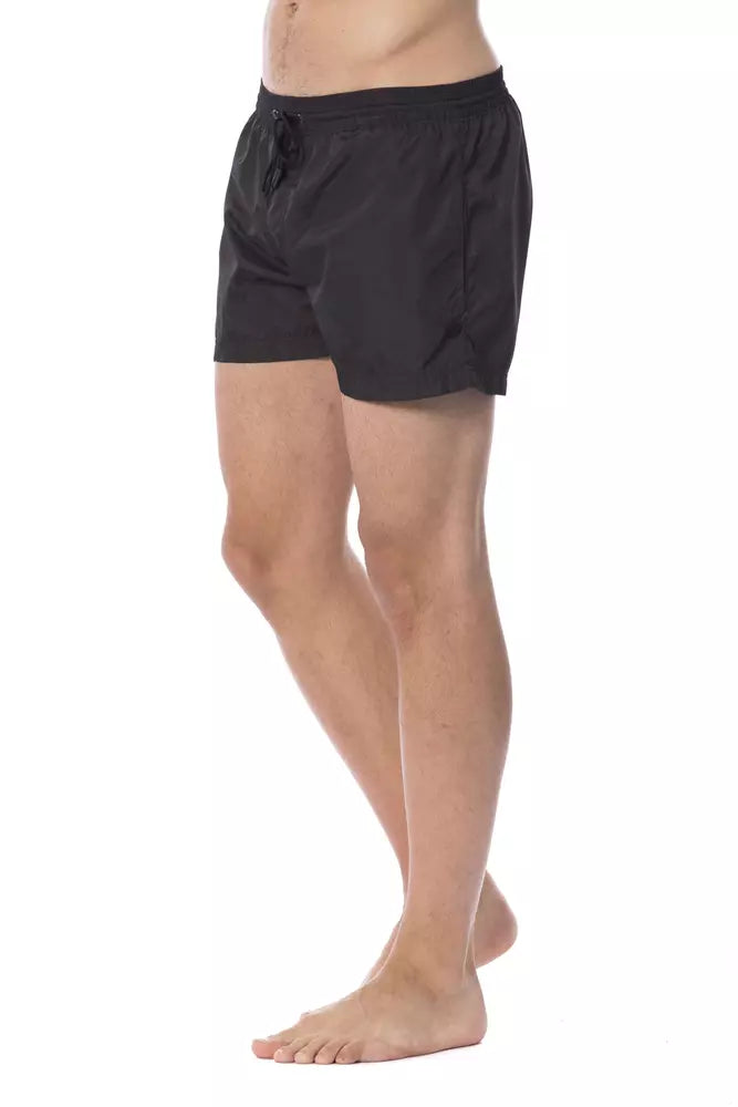 Maillot de bain homme Roberto Cavalli Sport en polyester noir
