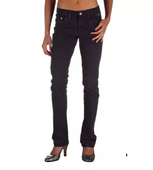 Ungaro Fever Blue Cotton Women Pant by Ungaro Fever