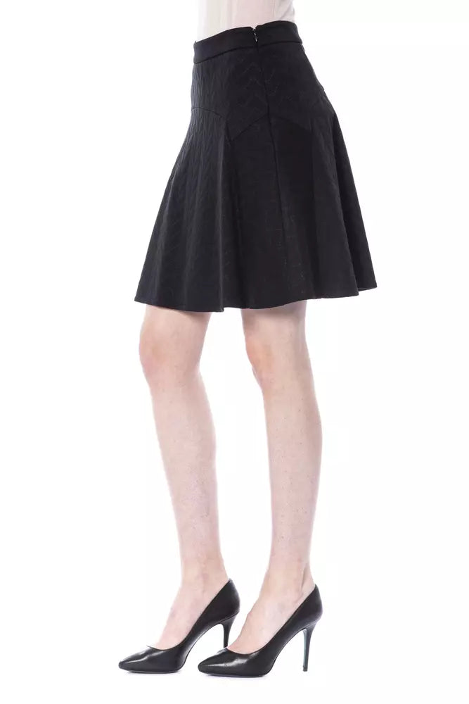 Jupe femme en polyester noir BYBLOS