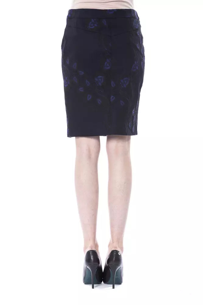Jupe femme en coton bleu BYBLOS
