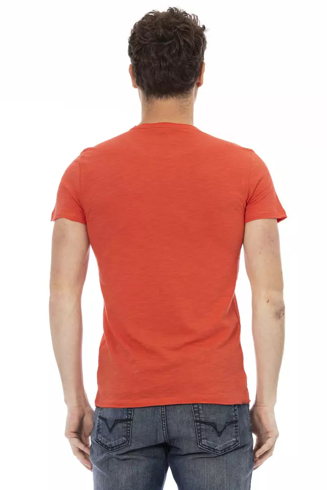 T-shirt Trussardi Action en coton rouge pour homme
