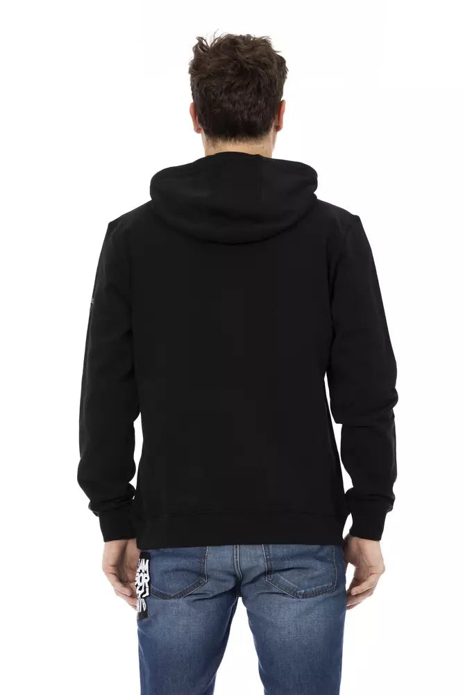 Automobili Lamborghini Black Cotton Men Sweatshirt by Automobili Lamborghini