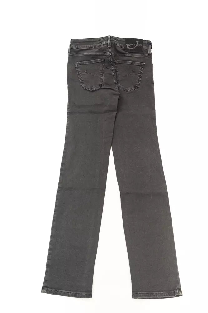 Jacob Cohen Black Cotton Women Jeans by Jacob Cohen