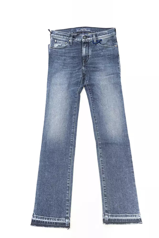 Jacob Cohen Blue Cotton Women's Slim Jeans by Jacob Cohen