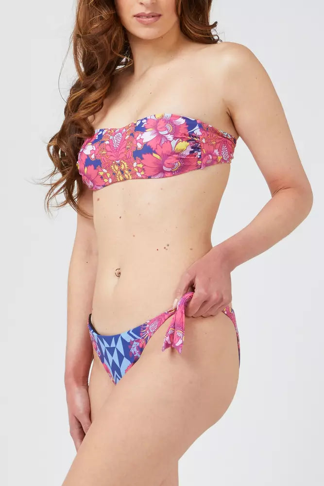 Bikini femme Custo Barcelona en polyester fuchsia