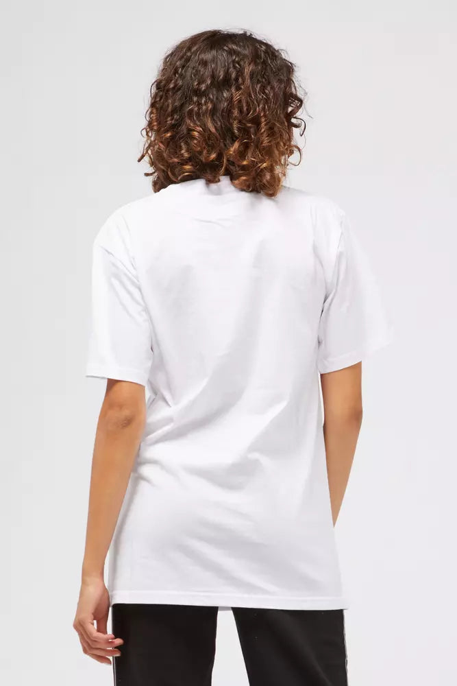 T-shirt femme en coton blanc Custo Barcelona