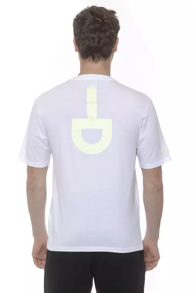 T-shirt homme en coton blanc Tond