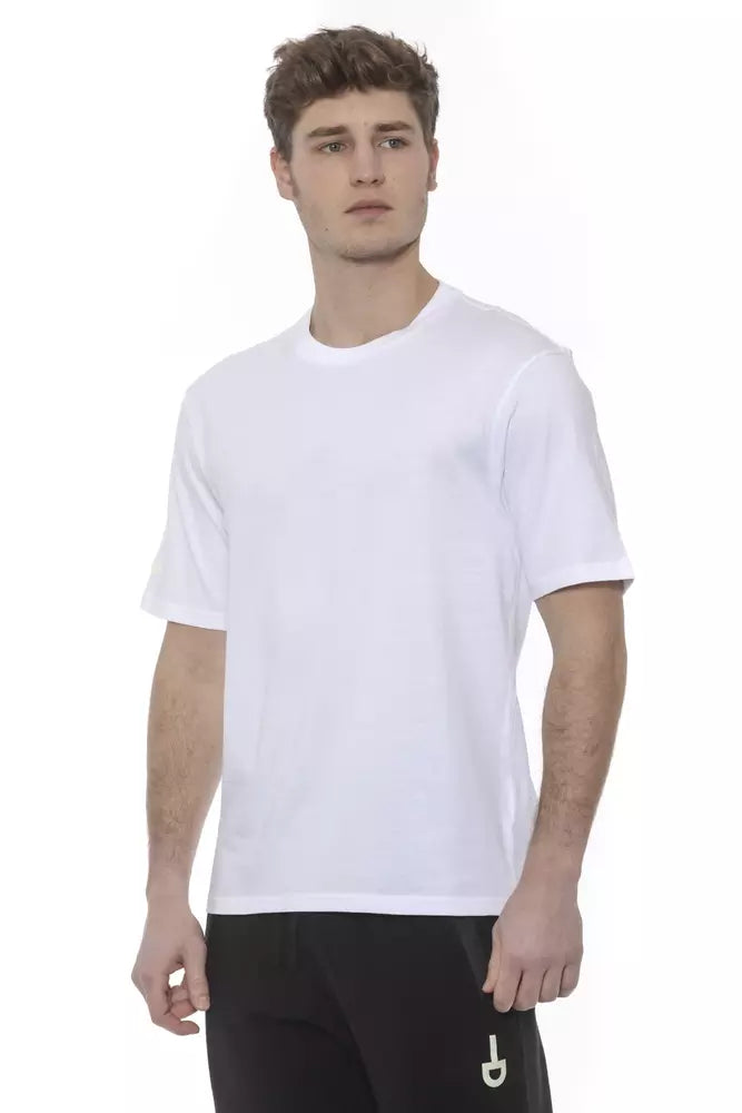 T-shirt homme en coton blanc Tond