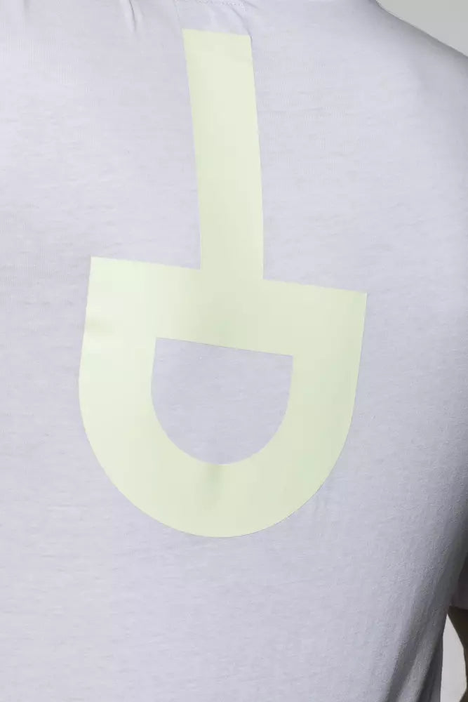 T-shirt homme en coton blanc Tond