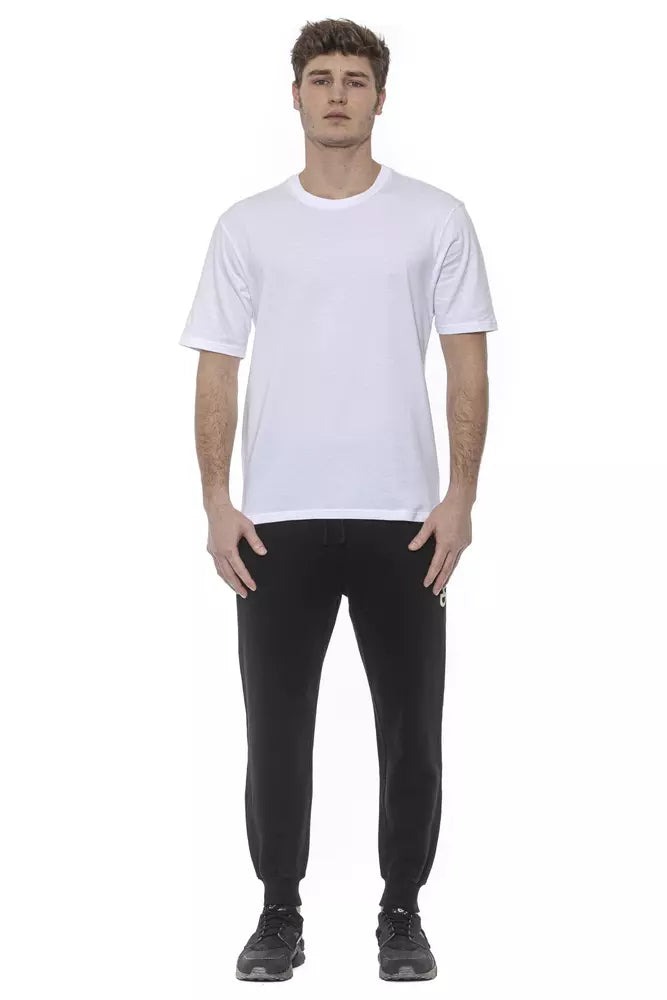 T-shirt homme en coton blanc Tond