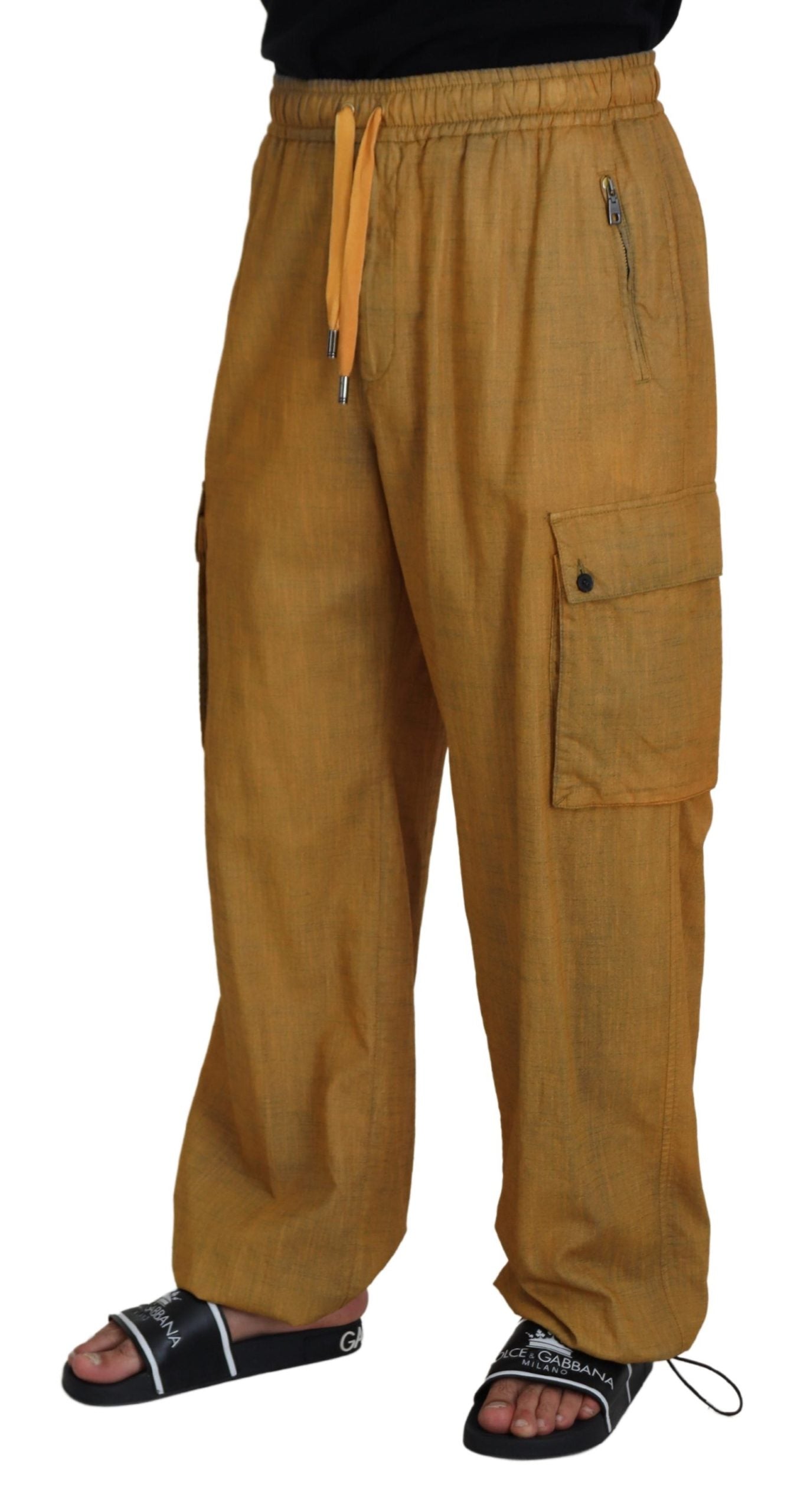Pantalon élégant en lin italien Dolce & Gabbana