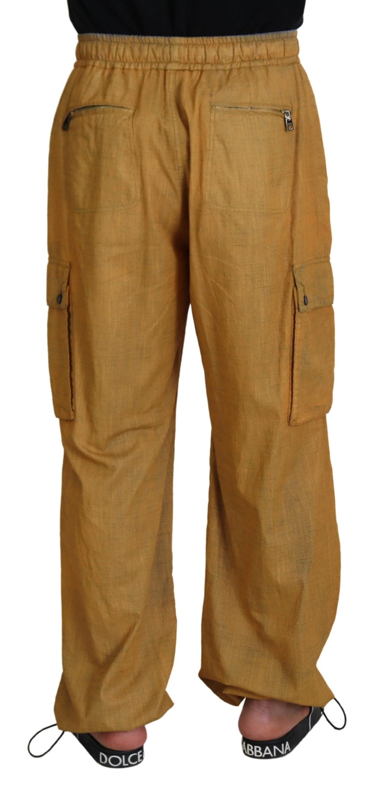 Pantalon élégant en lin italien Dolce & Gabbana