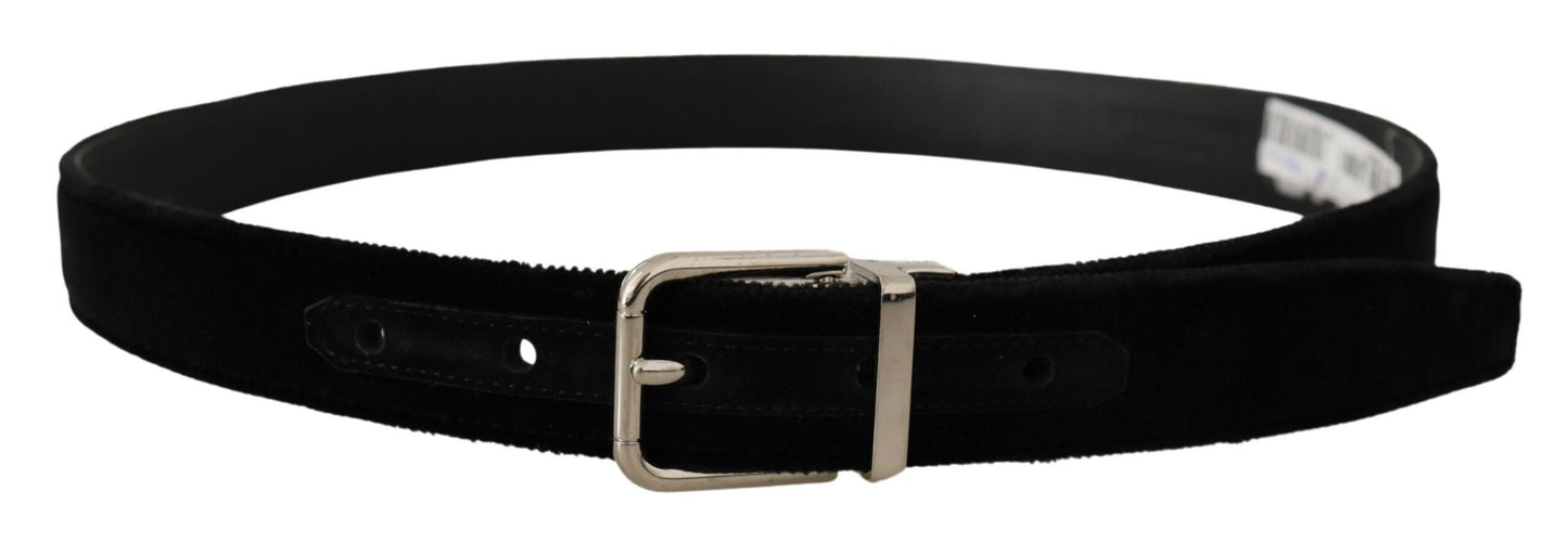 Ceinture élégante en cuir gros-grain Dolce & Gabbana