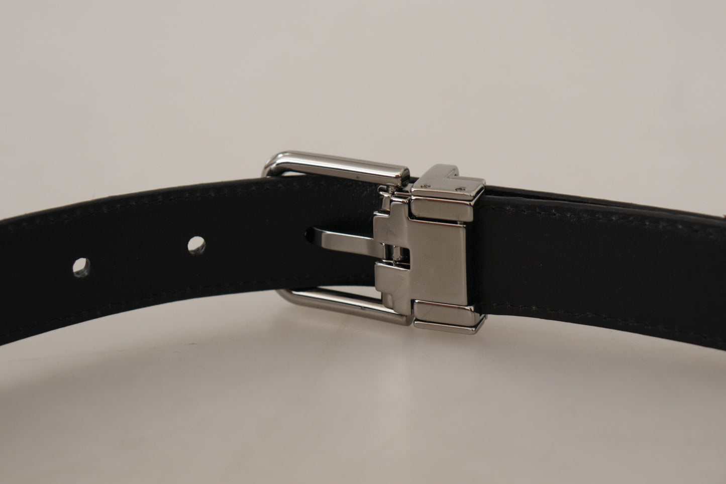 Ceinture élégante en cuir exotique rouge Dolce & Gabbana