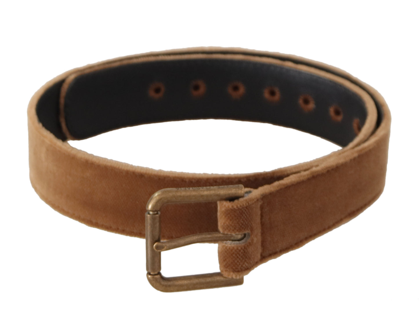 Ceinture en cuir à boucle gravée élégante Dolce & Gabbana