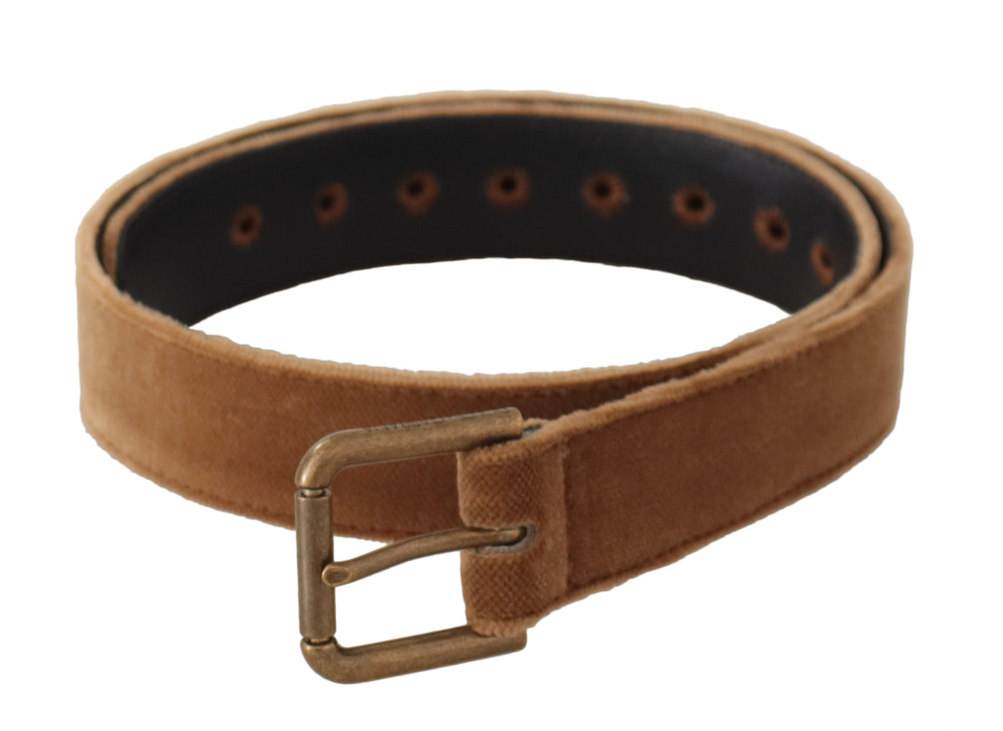 Ceinture en cuir à boucle gravée élégante Dolce & Gabbana