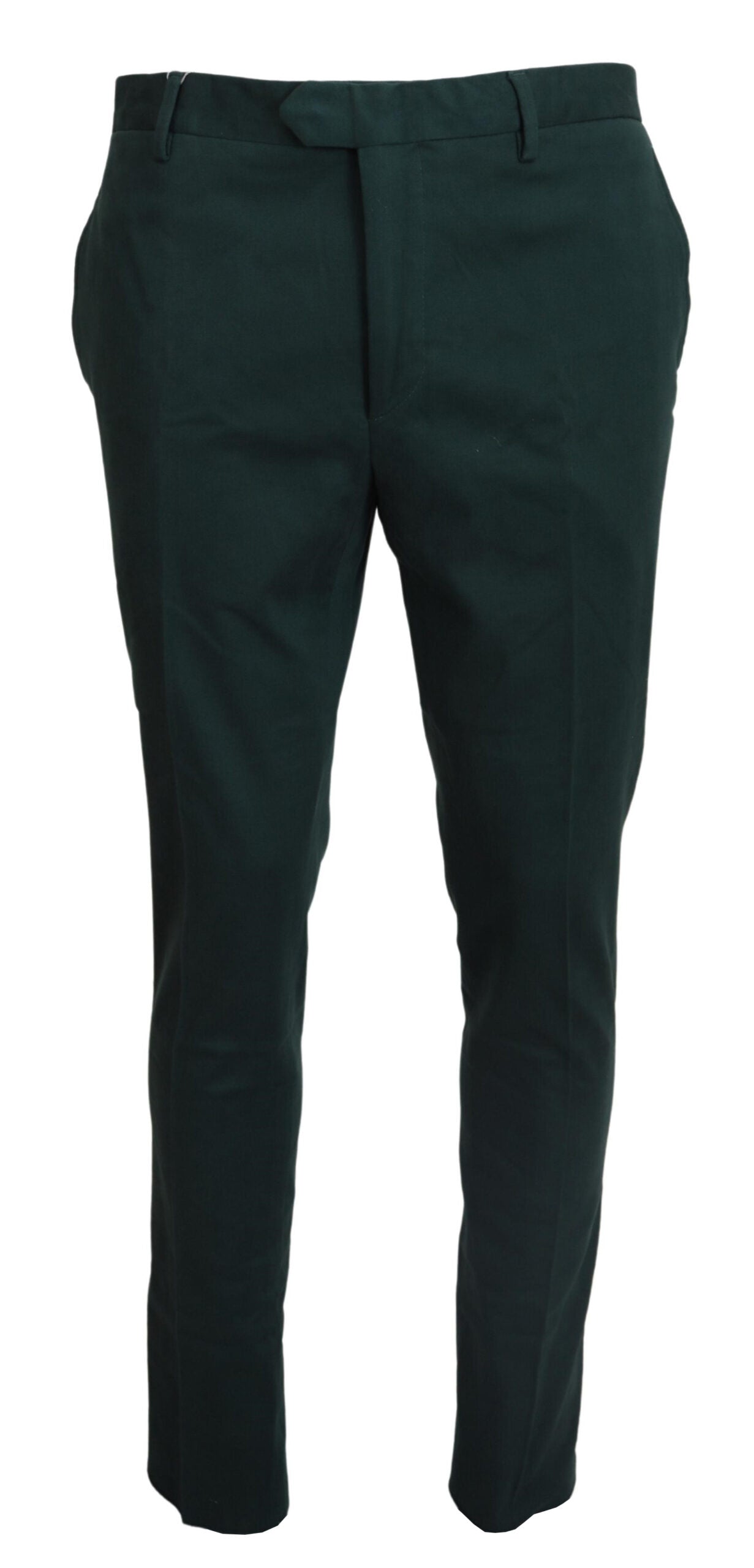Pantalon chino élégant vert foncé BENCIVENGA