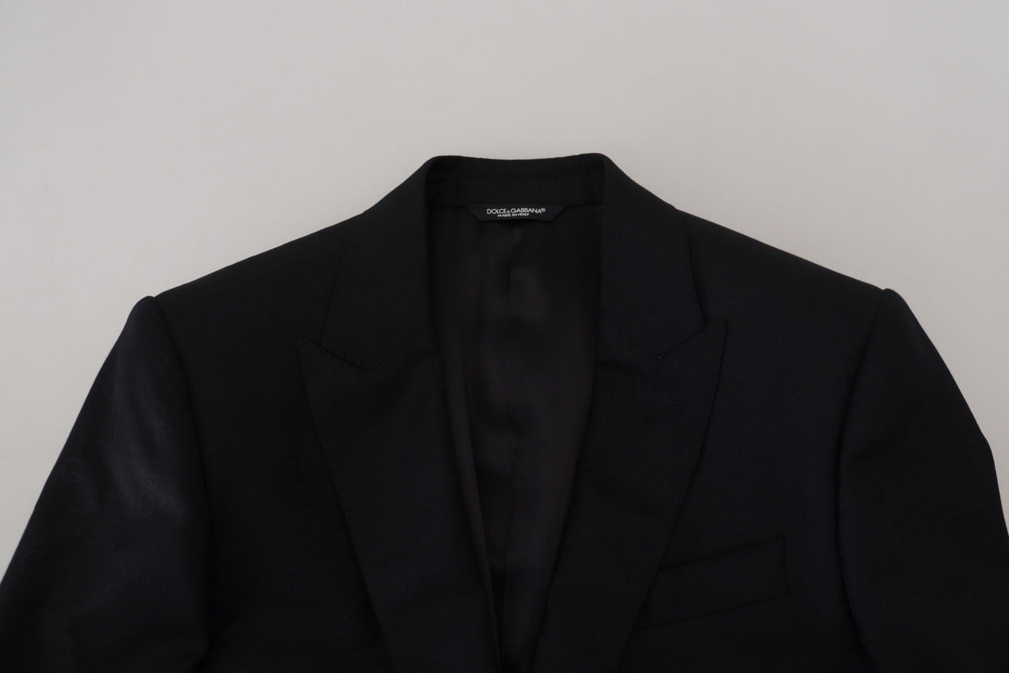 Blazer formel noir élégant style Martini Dolce & Gabbana