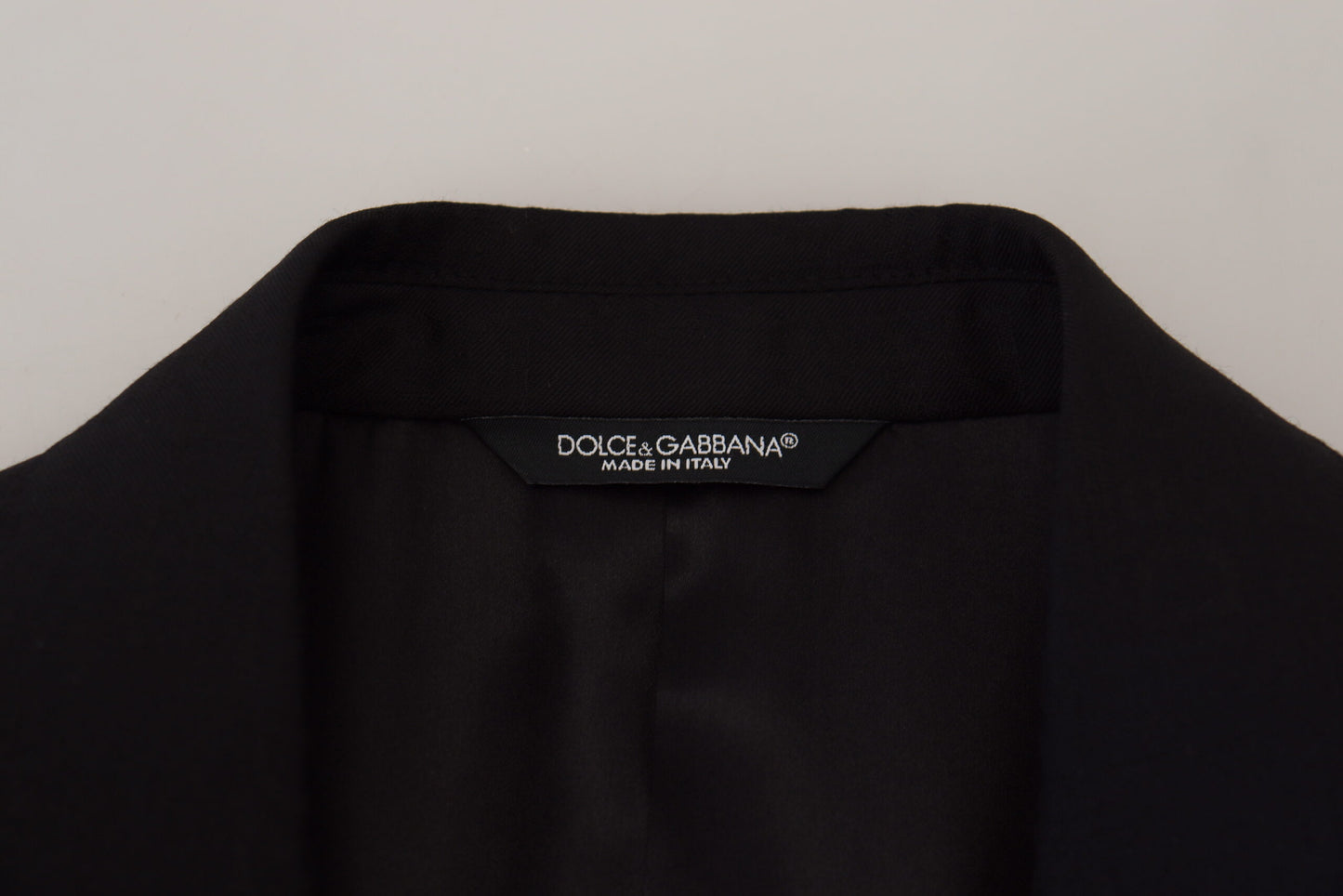 Blazer formel noir élégant style Martini Dolce & Gabbana
