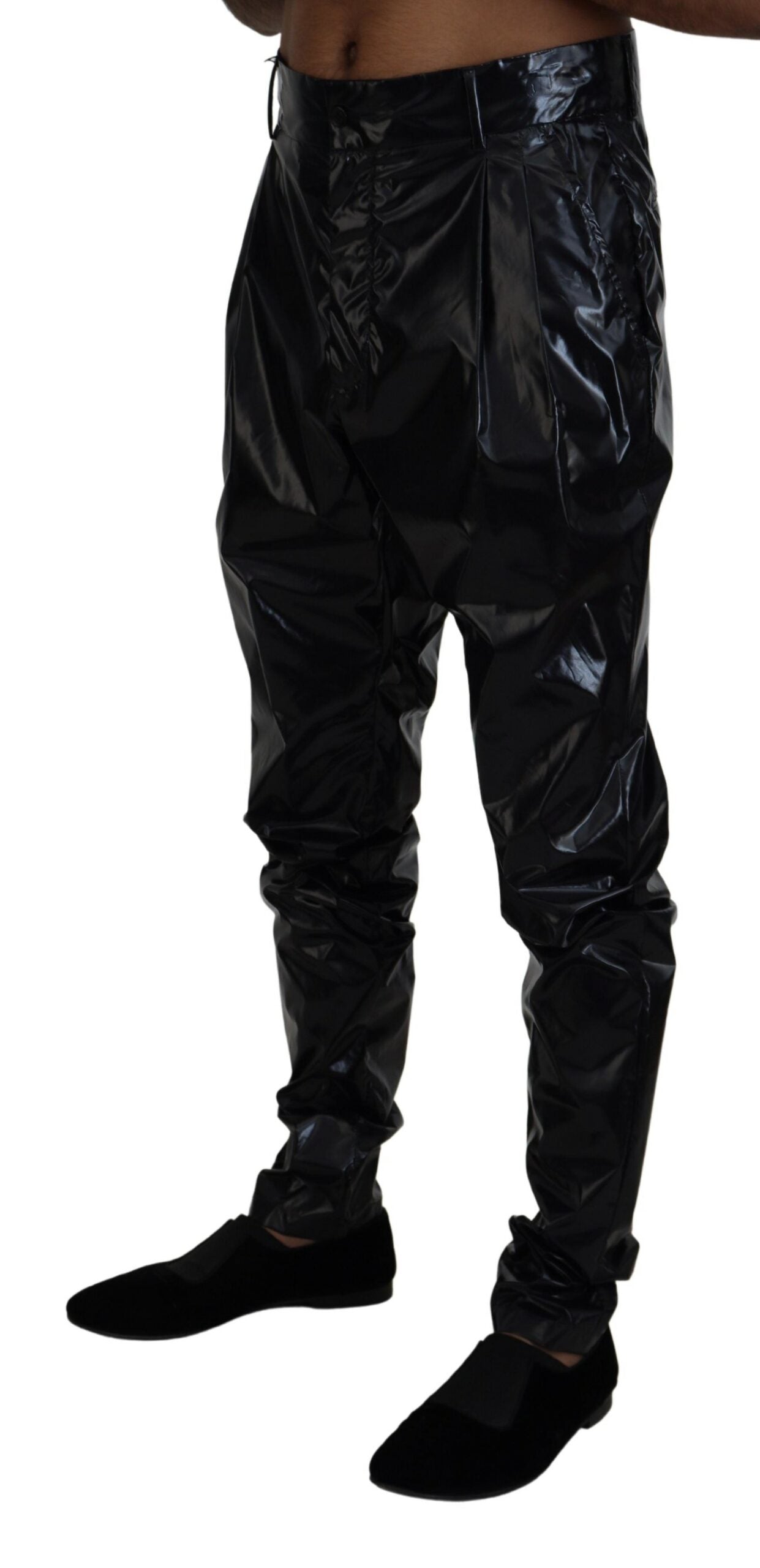 Pantalon noir italien élégant Dolce & Gabbana MainLine
