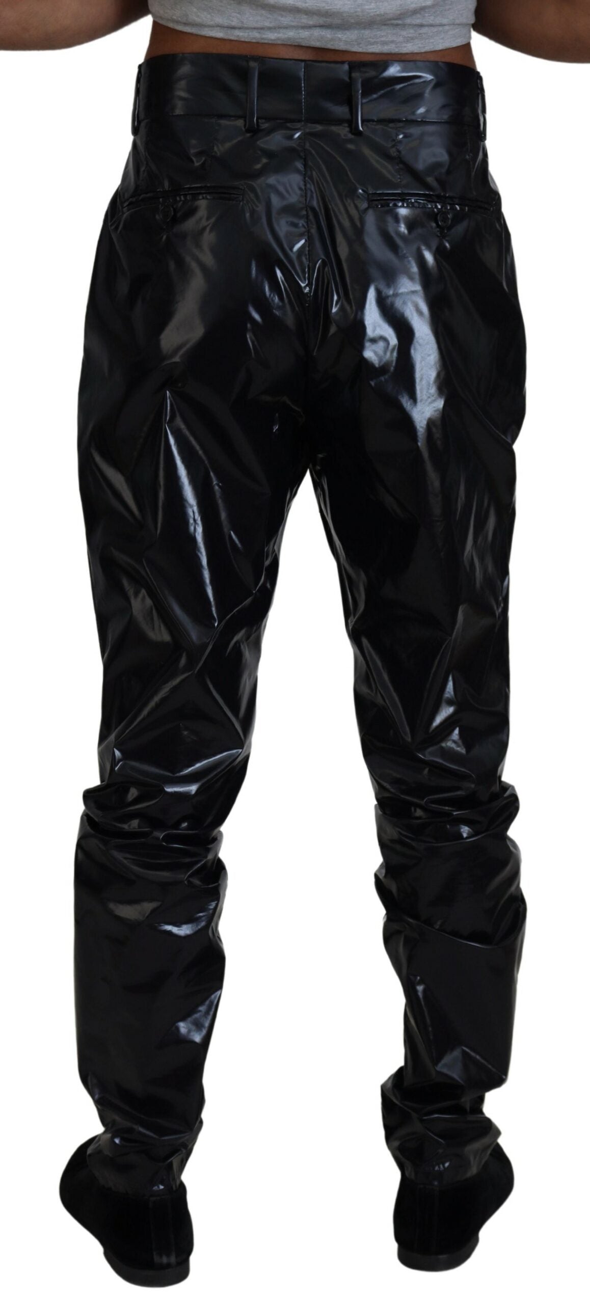 Pantalon noir italien élégant Dolce & Gabbana MainLine