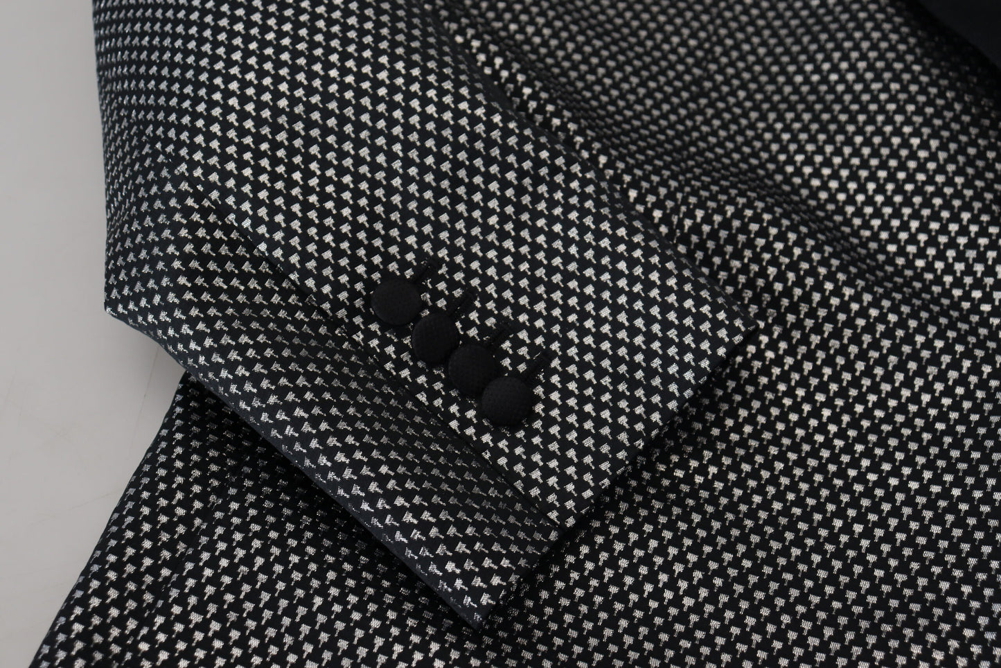 Blazer élégant à simple boutonnage en jacquard Dolce & Gabbana