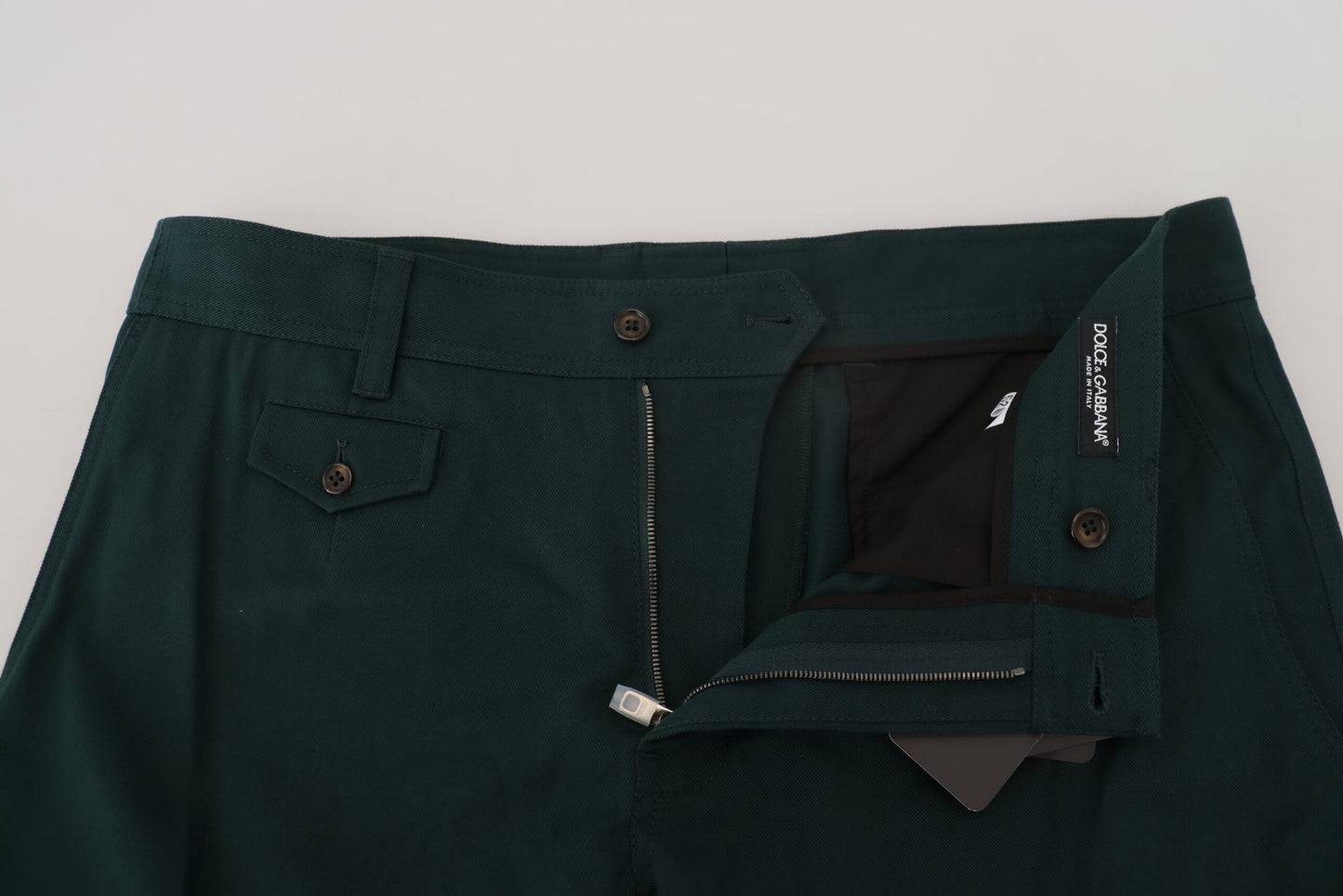 Jean cargo slim vert élégant Dolce & Gabbana